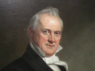 Porträt von James Buchanan (Detail)